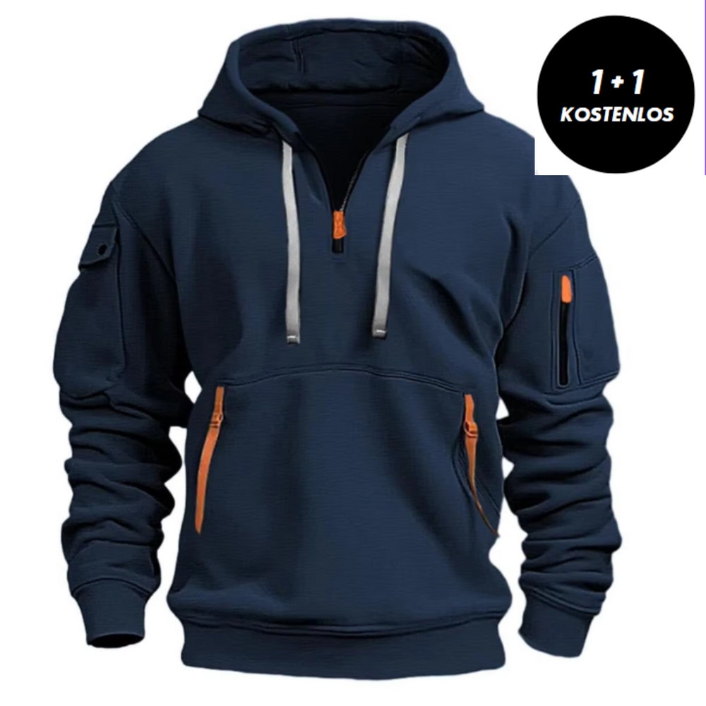 Enhanced Product Title: "Leonardo Men's Hooded Sweatshirt - Stylish & Comfortable Pullover for Everyday Wear" 

This title includes relevant keywords while providing additional details to attract potential buyers.