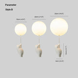 Kids' Ceiling Lamp with Bear and Balloon - CloudBear