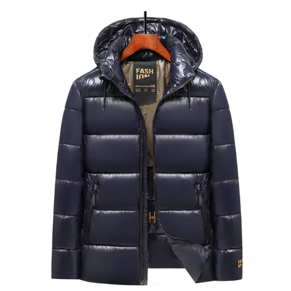 Optimized Product Title: "Elegante Pufferjacke für Damen - Stylische Winterjacke mit Kapuze, Warm und Bequem, Ideal für Kälte" 

This title includes relevant keywords and phrases that potential customers might search for, enhancing visibility and appeal.