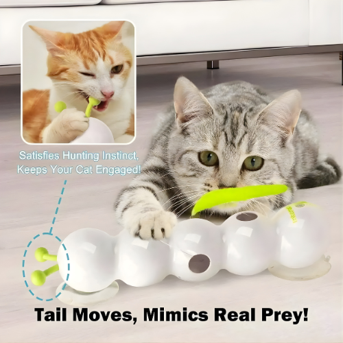 Optimized Product Title: "Interaktives Katzen-Wandspielzeug mit Bewegungsmechanismus – Fördert Spieltrieb und Aktivität für Katzen" 

This title includes relevant keywords while providing more detail about the product's benefits, which can help improve vi