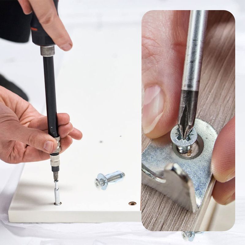 Expansion Bolt Set – Galvanized Carbon Steel, M4×20mm & Flower Spreader Nut