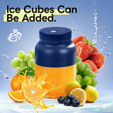 Portable Smoothie Blender – 800ml, USB-C Rechargeable, 80W & Stainless Steel Blades