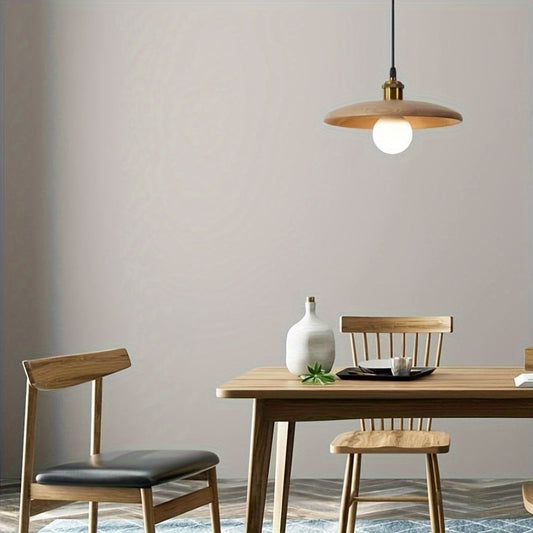 Solid Wood Pendant Light – Nordic Design, Scandinavian Style & Adjustable Suspension