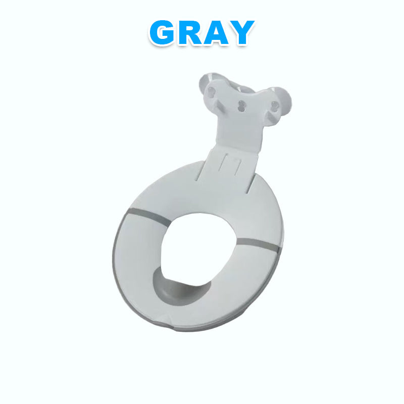 Kids Toilet Training Seat – Foldable, Non-Slip TPR Base & 8cm Splash Guard
