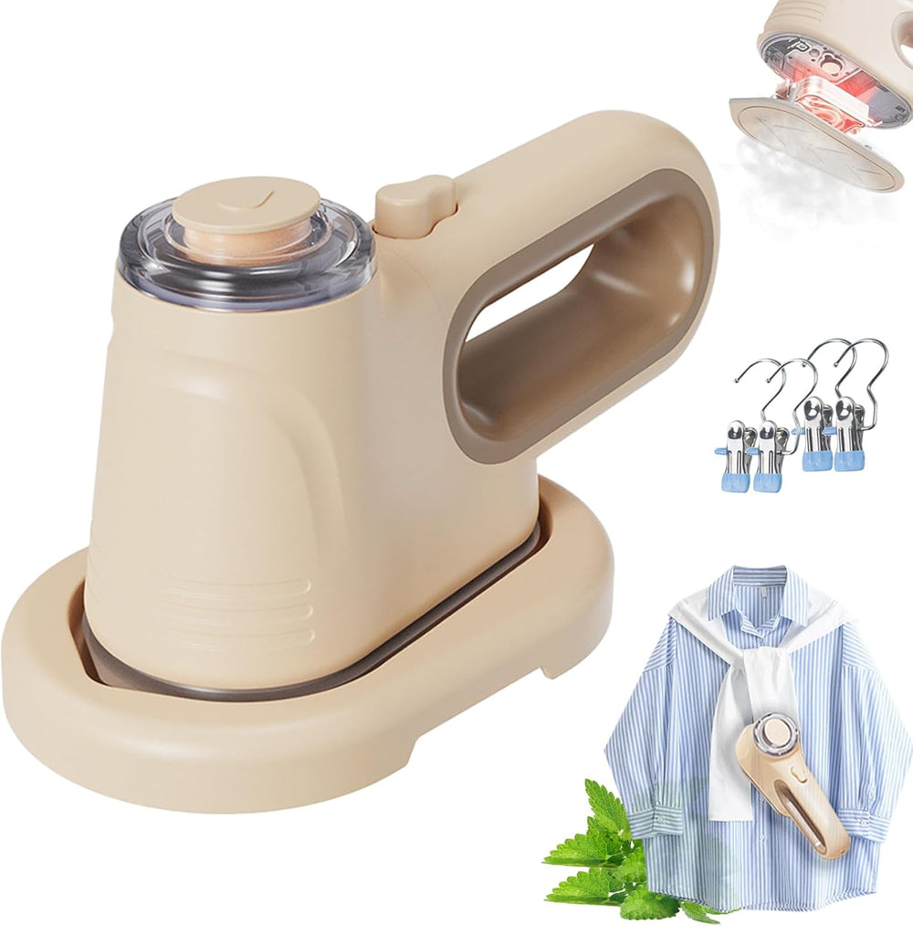 Portable Steam Brush – Handheld Garment Steamer, Dry & Wet Modes