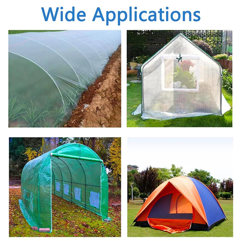 Transparent Greenhouse Repair Tape – Weatherproof, 10m Roll & 6-Year Durability