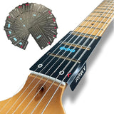 Guitar Chord Cards Set – Fretboard Mount, Beginner Learning Aid & Storage Case