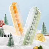 Ice Cube Tray with Push Mechanism