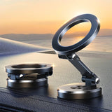 Magnetic Car Phone Mount – 360° Rotation, Foldable, Universal Fit