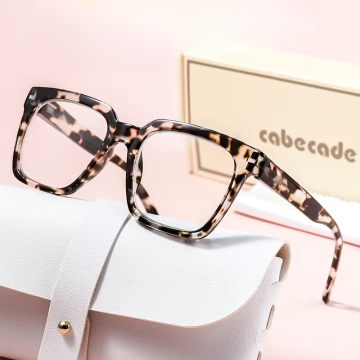 Übergroße Lesebrille mit Blaulichtfilter – Ideal für alle Gesichtsformen, Komfort & Stil