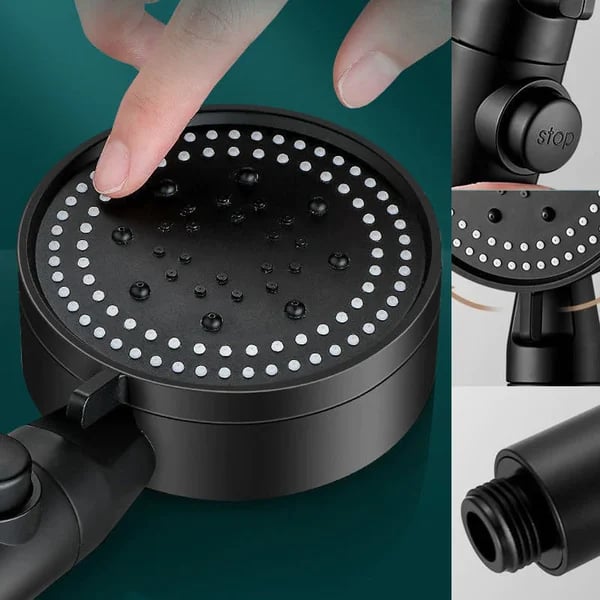 Optimized Product Title: "Hochdruck-Duschkopf mit 5 Strahlarten & Selbstreinigungsfunktion – Perfekte Dusche für Entspannung und Komfort" 

This title includes relevant keywords while enhancing the appeal for potential buyers.