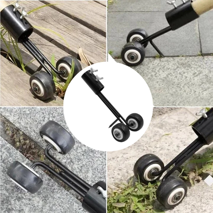 Optimized Product Title: "Rückenschonender Unkraut-Entferner mit Rädern – Effiziente Gartenpflege für müheloses Unkrautjäten" 

This title includes relevant keywords while emphasizing the product's benefits for better visibility on Google Shopping.