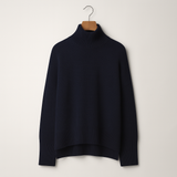 Luxurious cashmere roll-neck jumper for women – Amira Autumn Magic Edition - 3