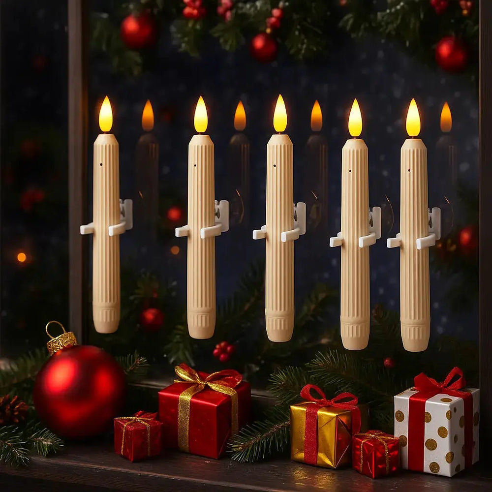 Optimized Product Title: "6er-Set LED-Fensterkerzen mit Dämmerungssensor – Realistische Warmweiß Flackernde Flamme für Gemütliche Abende & Festliche Dekoration" 

This title includes relevant keywords while maintaining clarity and appeal for potential buy
