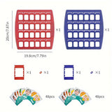 Guess Who Board Game – 2 Players, Logic Guessing Game & 19.8×20cm Compact Set