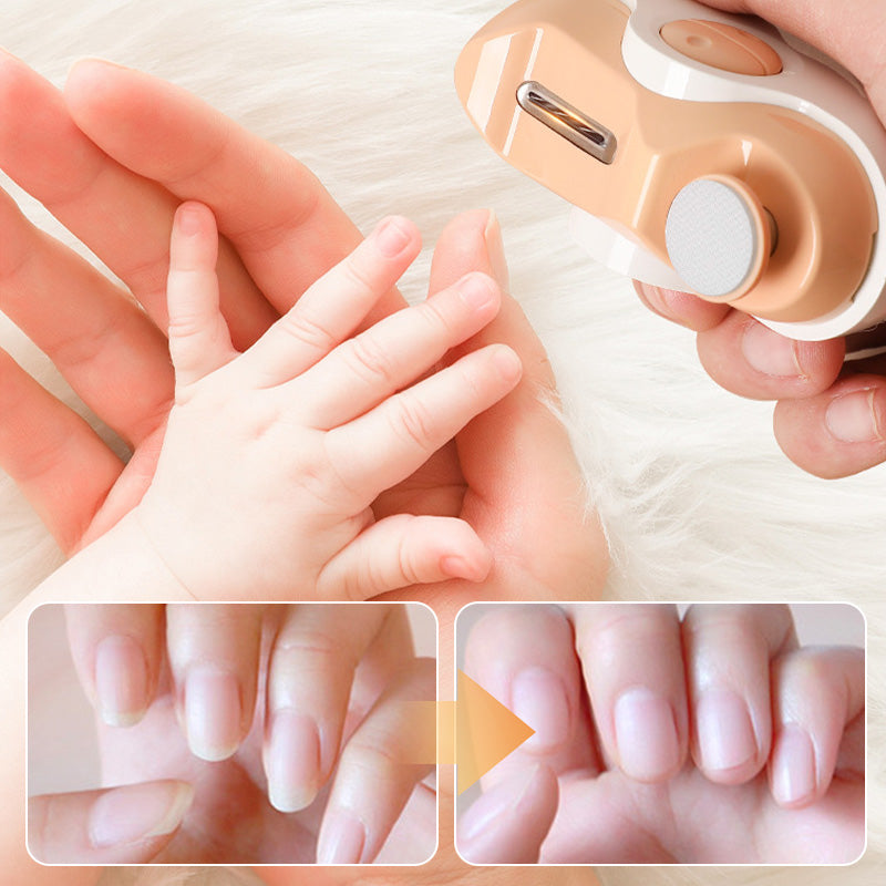Electric Nail Clipper – Built-In File, USB-C Rechargeable & Debris Catcher