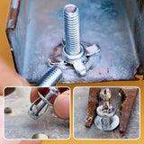Expansion Bolt Set – Galvanized Carbon Steel, M4×20mm & Flower Spreader Nut