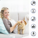 Natural Flea & Tick Collar – 8-Month Protection, Waterproof & Adjustable for Dogs & Cats