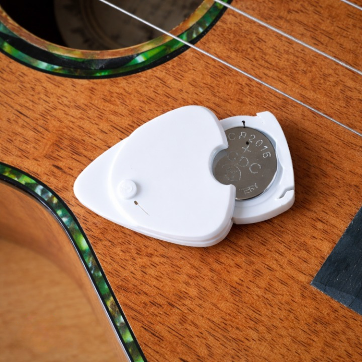 Guitar Tuner Pick with LCD Display – Compact 2-in-1 for Guitar, Bass & Ukulele