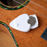 Guitar Tuner Pick with LCD Display – Compact 2-in-1 for Guitar, Bass & Ukulele