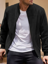 Enhanced Product Title: **Dex™ Klassische Wildleder-Zipperjacke für Herren – Stilvolle und Bequeme Lederjacke für jede Gelegenheit** 

This title includes relevant keywords and phrases that can improve visibility and attract potential customers while main