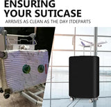 3-Piece Stretchable Luggage Cover Set - Durable Anti-Tear & Dustproof Protection for Travel