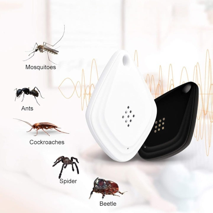 Ultrasonic Pet Pest Repeller – Chemical-Free, USB Rechargeable & Waterproof