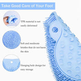 Silicone Foot Scrubber Mat – 1000+ Bristles, 104 Suction Cups & BPA-Free TPR