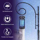 Electric Bug Zapper with 20W UV Light and 4200V Grid, IPX4 Waterproof - Zeytra
