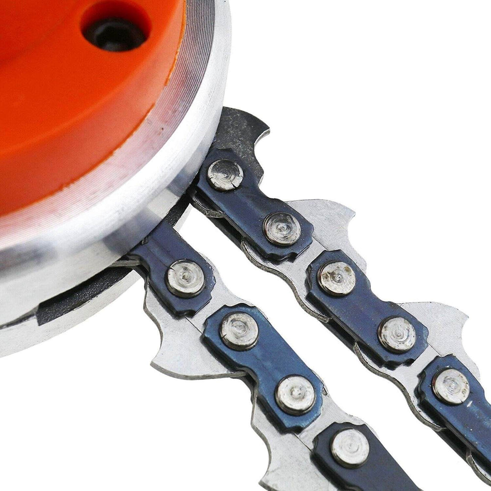 Metal Chain Brush Cutter Head – Universal Fit, Stainless Steel & 33.5cm Replacement