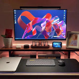 Nixie-Style LED Desk Clock – Walnut Base, RGB 8 Modes & 4 or 6 Digits