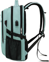 Waterproof Travel Laptop Backpack with USB Port & Organized Storage