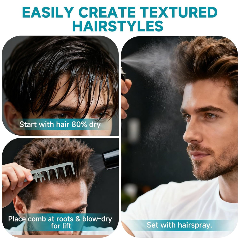 Optimized Product Title: "Professioneller Volumenkamm für Haarstyling - Ideal für Volumen, Struktur und Frisuren | Hochwertiger Styling-Kamm für Damen und Herren" 

This title includes relevant keywords and phrases that can improve visibility in Google Sh