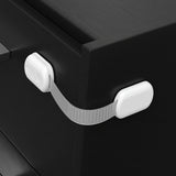 Cabinet Locks Child Safety Adhesive Strap Lock Drawer Door