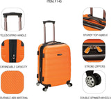 Lightweight Expandable Hardside Carry-On Luggage with Double Spinner Wheels - Cotton Candy Color | Travel-Friendly Design