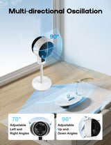 Aerion Adjustable Pedestal Fan with 3D Oscillation
