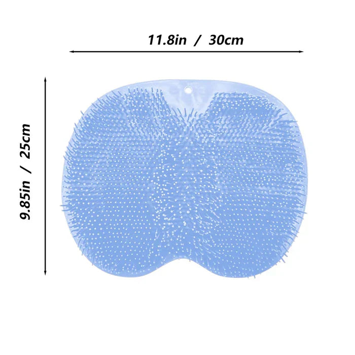Silicone Foot Scrubber Mat – 1000+ Bristles, 104 Suction Cups & BPA-Free TPR