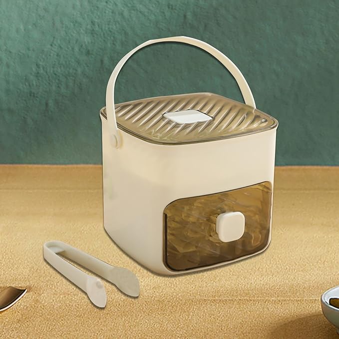 Optimized Product Title: **Eiswürfelbox mit Druckfunktion – 48 mühelos hergestellte, kleckerfreie Eiswürfel für perfekte Erfrischungen**