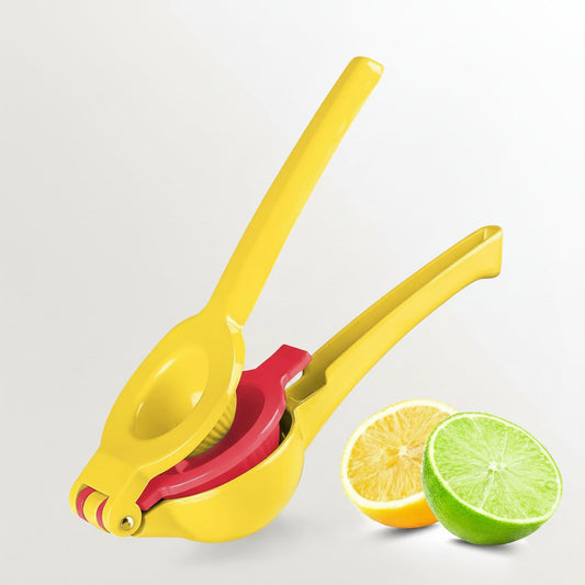 Manual Lemon Squeezer – Citrus Juicer, Aluminum Construction & Hand Press Design