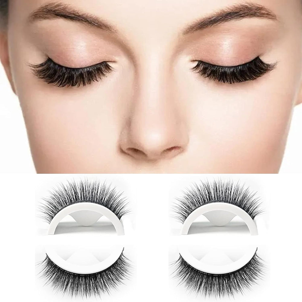 Women's Reusable Magnetic Eyelashes – Glue-Free, Natural Look & Washable