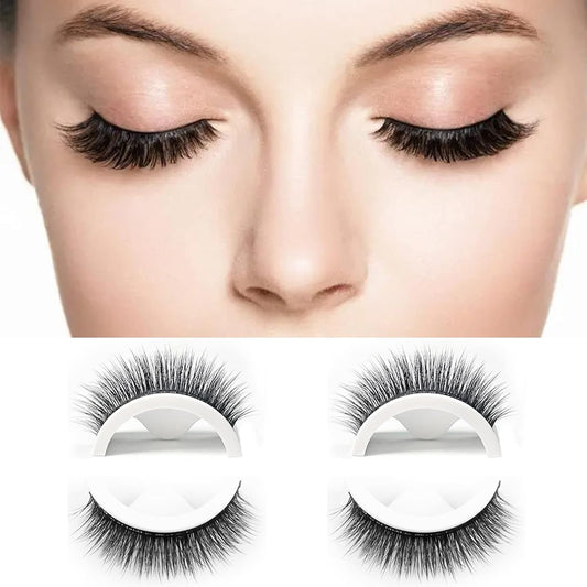 Women's Reusable Magnetic Eyelashes – Glue-Free, Natural Look & Washable