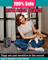 Calvero Rechargeable Ultrasonic Anti-Barking Device with 50ft Range