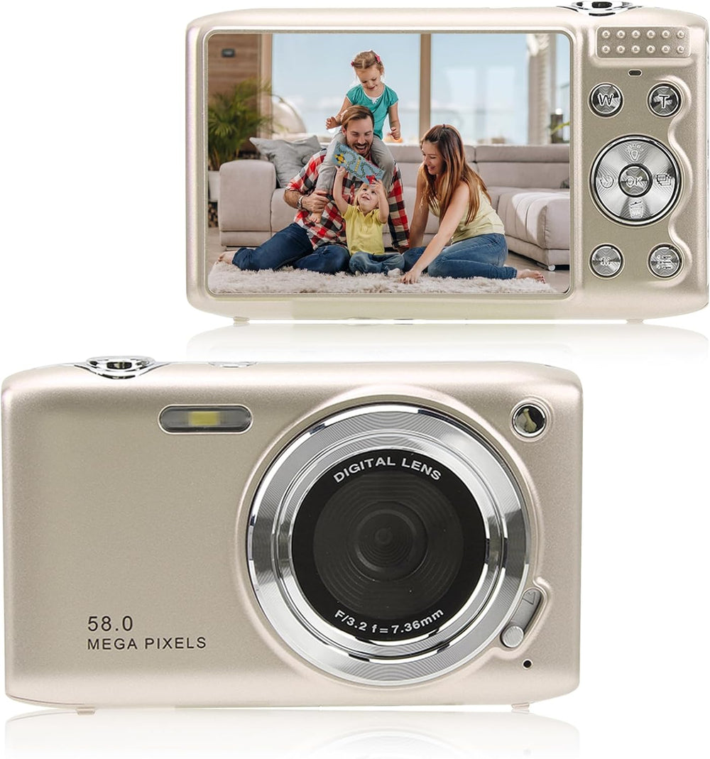 Lumora 4K Digital Camera – Gold