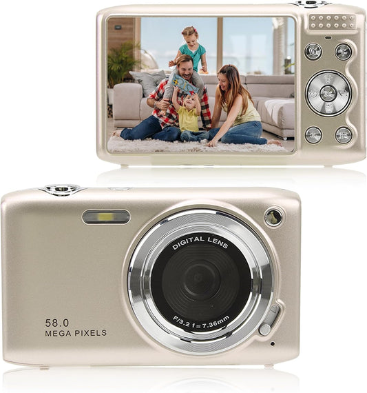 Lumora 4K Digital Camera – Gold
