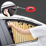 Magnetic Car Window Sun Shade – Polyester, 45×70cm & 2-Pack