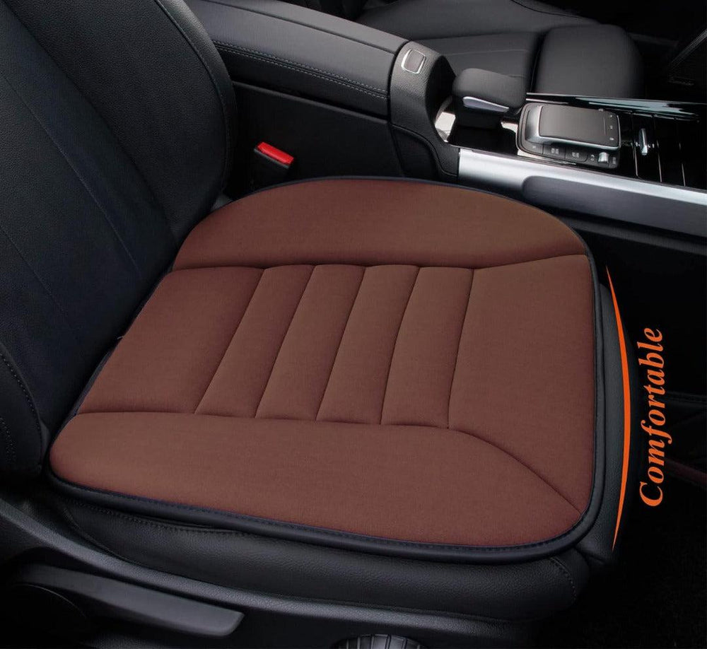 Memory Foam Car Seat Cushion – Ergonomic Gel Support, 54×47cm & Breathable Cover