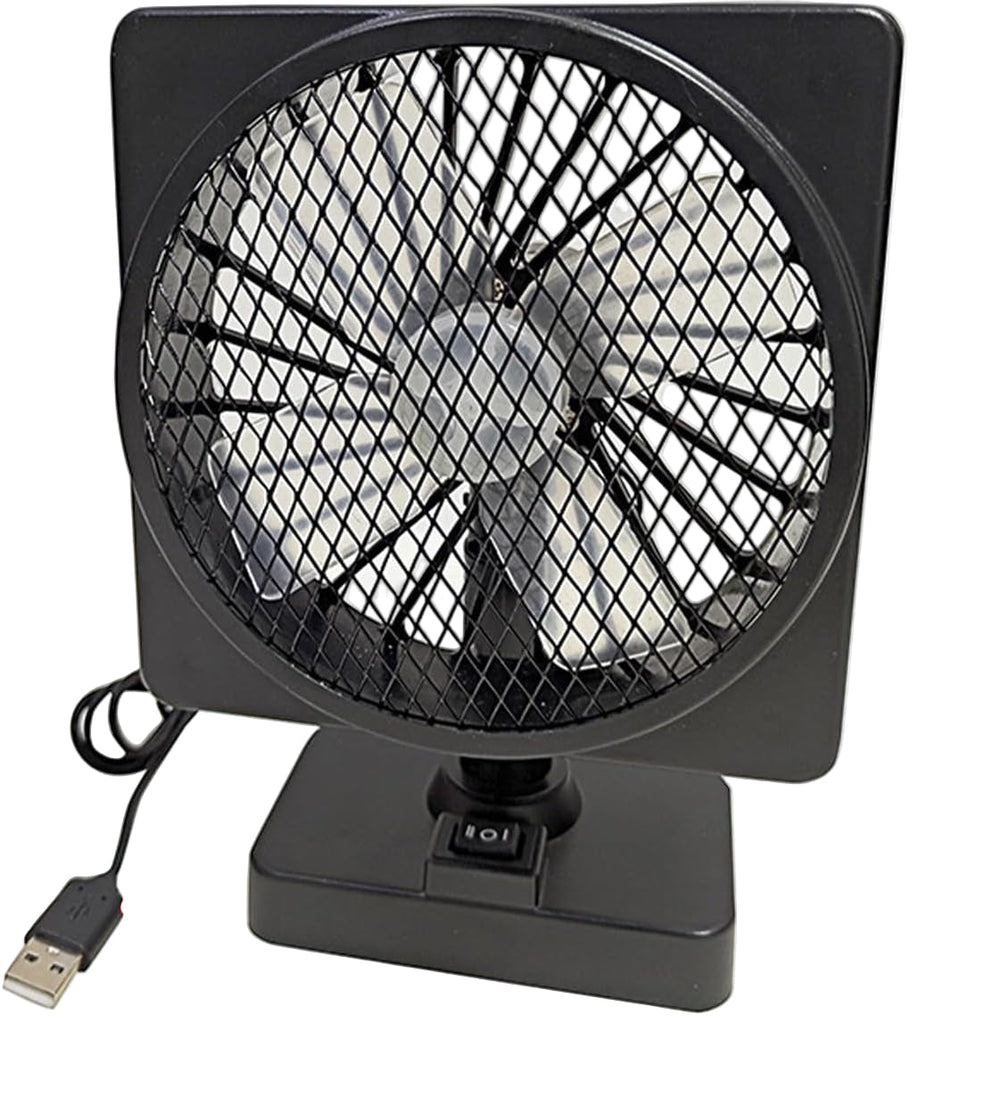 12V USB Air Circulator Car AC Cooling Fan with 360° Rotation (1+1 Free) - Aurovent