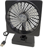12V USB Air Circulator Car AC Cooling Fan with 360° Rotation (1+1 Free) - Aurovent