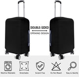 3-Piece Stretchable Luggage Cover Set - Durable Anti-Tear & Dustproof Protection for Travel