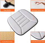 Memory Foam Car Seat Cushion – Ergonomic Gel Support, 54×47cm & Breathable Cover